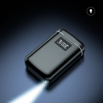 M7 TWS Безжични Слушалки Водоустойчив 9D Стерео Bluetooth 5.1 Сензорен Cotrol Led Дисплей Слушалки Слушалки Слушалки С Бързо Зареждане